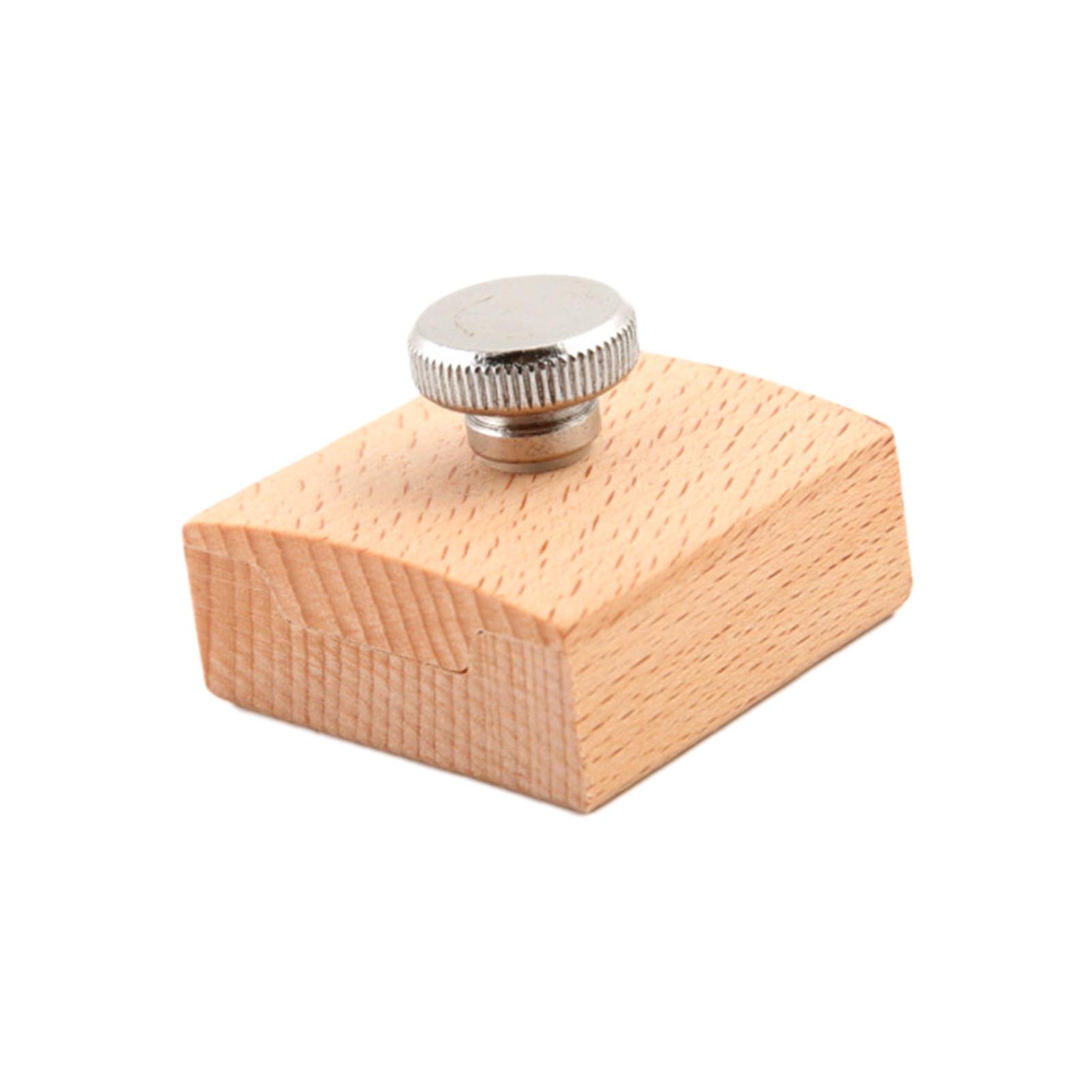 Leatherworker Block - Wooden Sanding Block Squar Crafting Bevel
