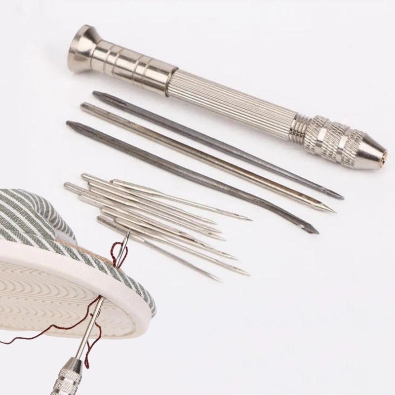 Leatherwork Kit - Leather Sewing Awl Repair Kit -