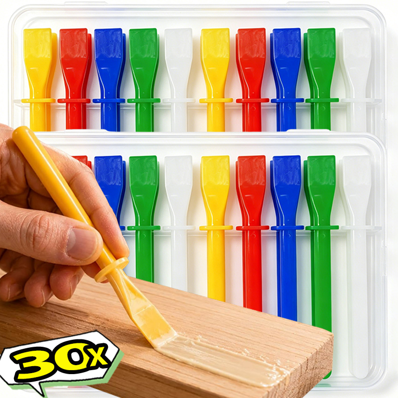 Leatherwork Diy - 30/10PCS Glue Spreader Glue Brushes Handheld