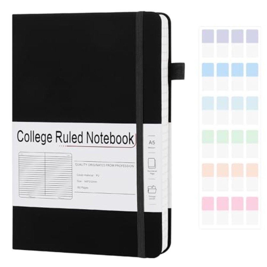 Leatherwork Journal - A5 Lined Journal Notebooks for Work,