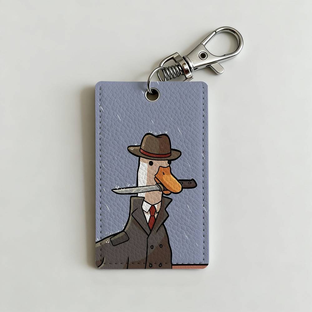 Cartoon Cute Goose Duck Badge  - огляд і ціна Leather Work Leather