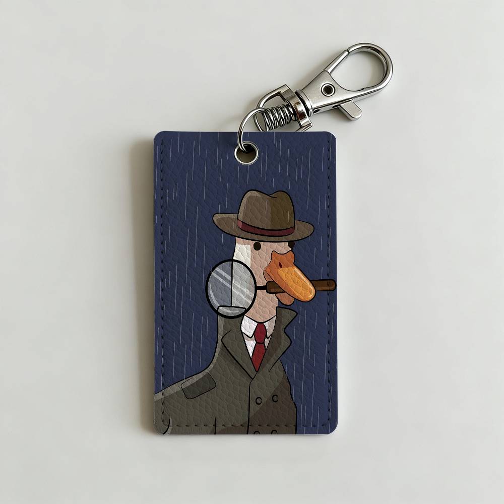 Cartoon Cute Goose Duck Badge  - огляд і ціна Leather Work Leather