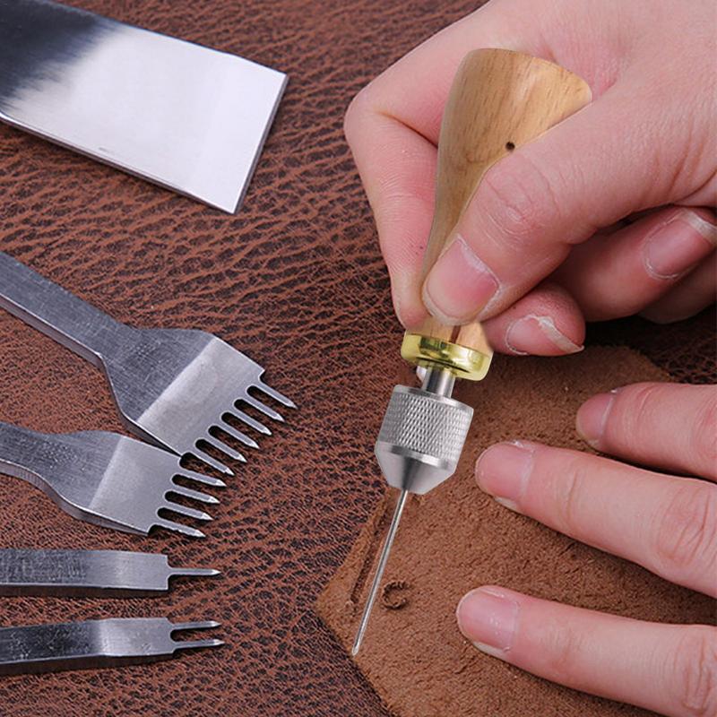 Leather Working Tool Kit Uphol - огляд і ціна Leatherwork Repairs