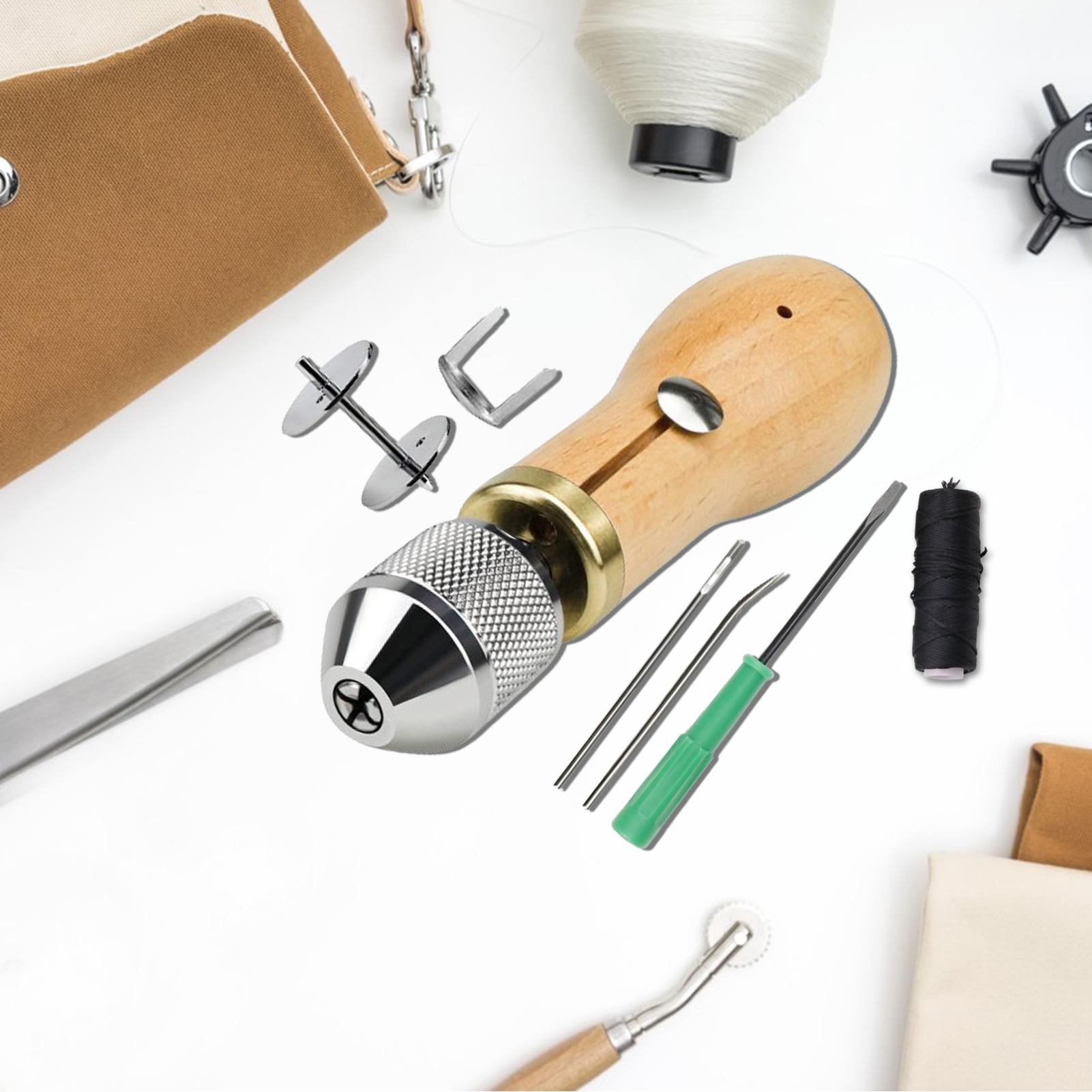 Leather Working Tool Kit Uphol - огляд і ціна Leatherwork Repairs