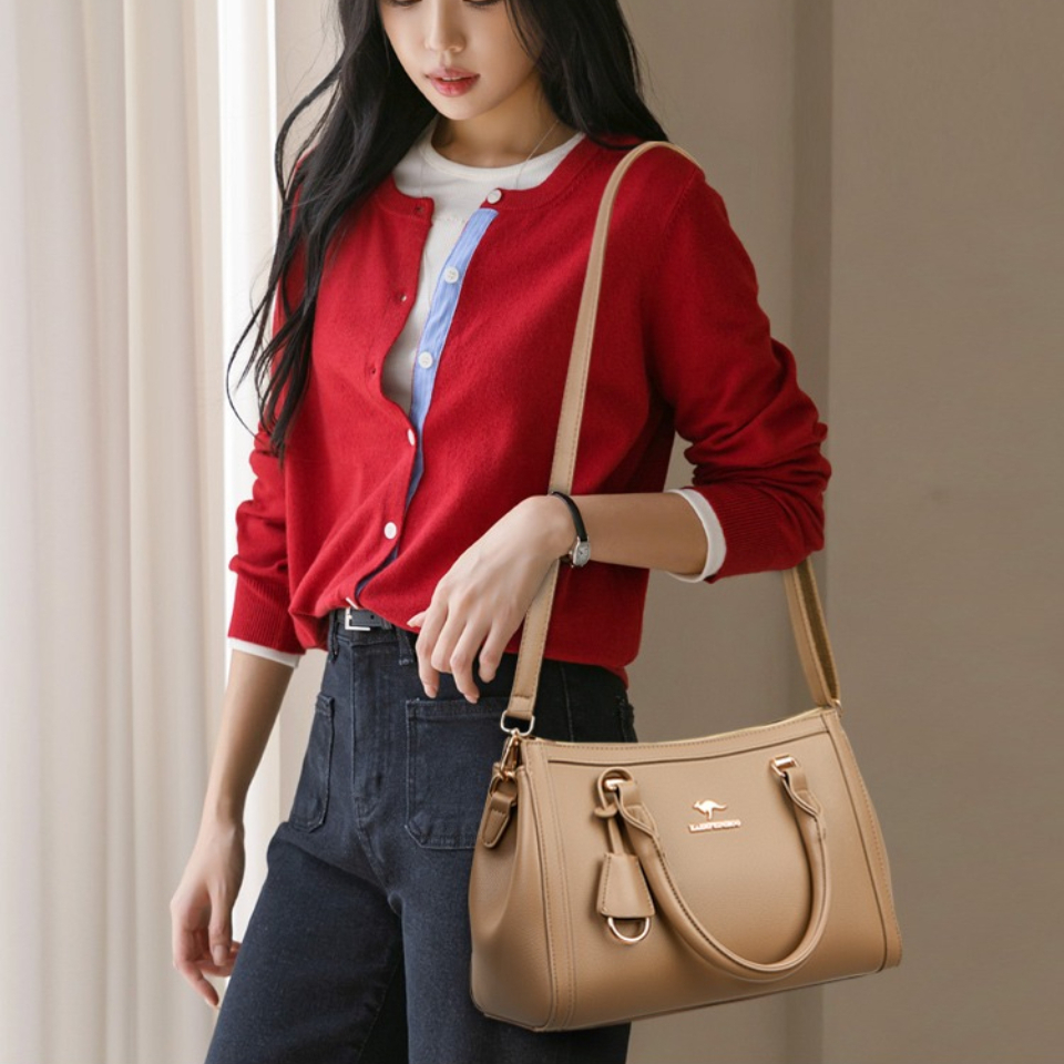 Kangaroo Brand Soft Pu Leather - огляд і ціна Leather Work Handbag