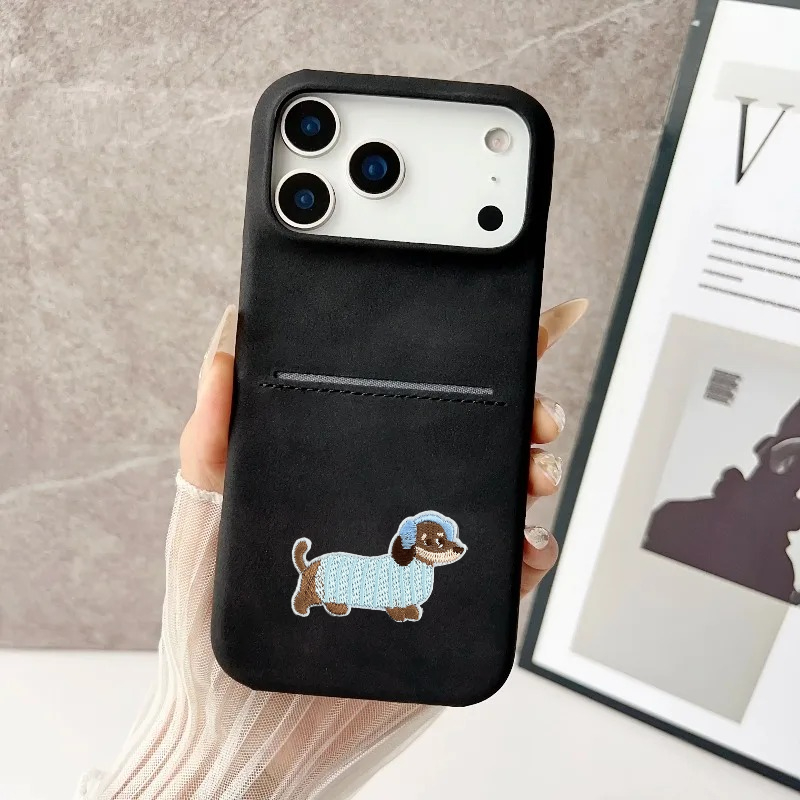 Fashion Cute Dog Pattern PU Le - огляд і ціна Leatherwork Drawing
