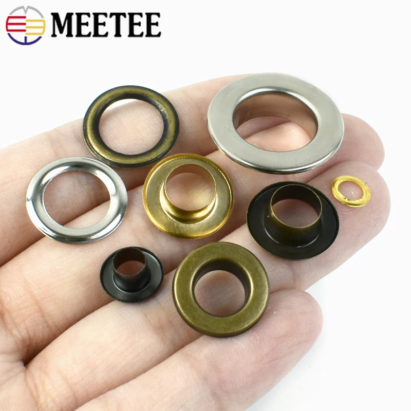 50Pcs 3.5-15mm Metal Eyelet O  - огляд і ціна Leatherwork Diy