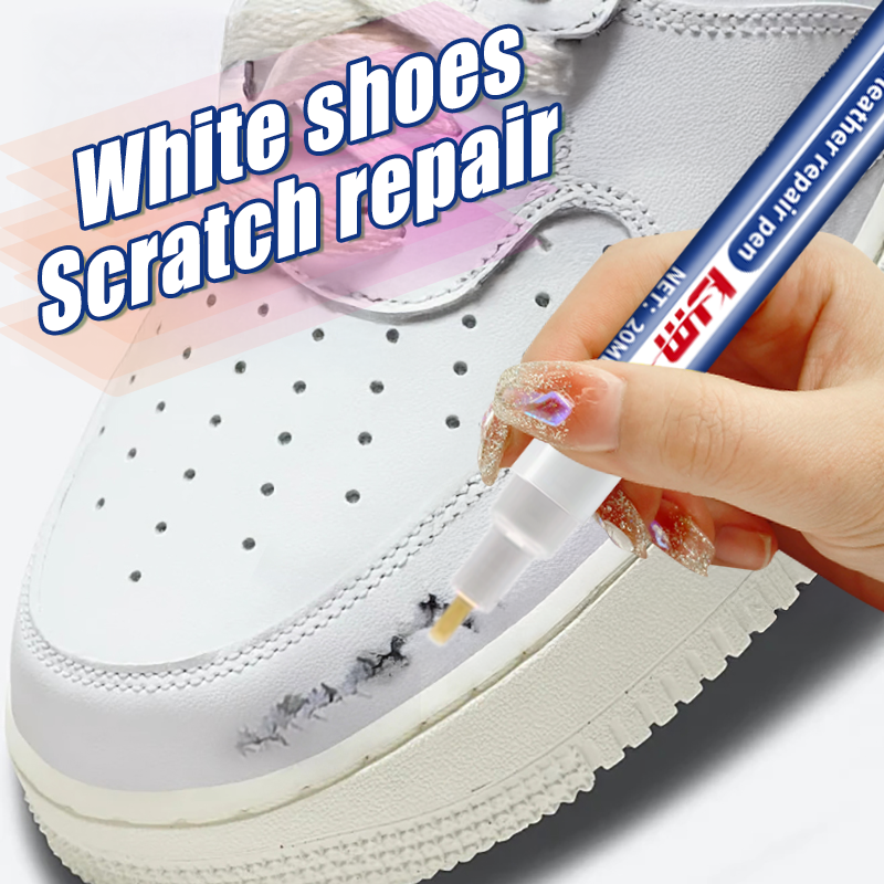 White Sneaker Repair Pen Shoe  - огляд і ціна Leather Work Leather