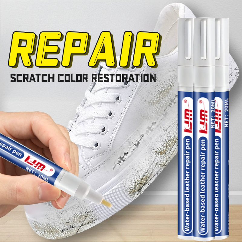 White Sneaker Repair Pen Shoe  - огляд і ціна Leather Work Leather