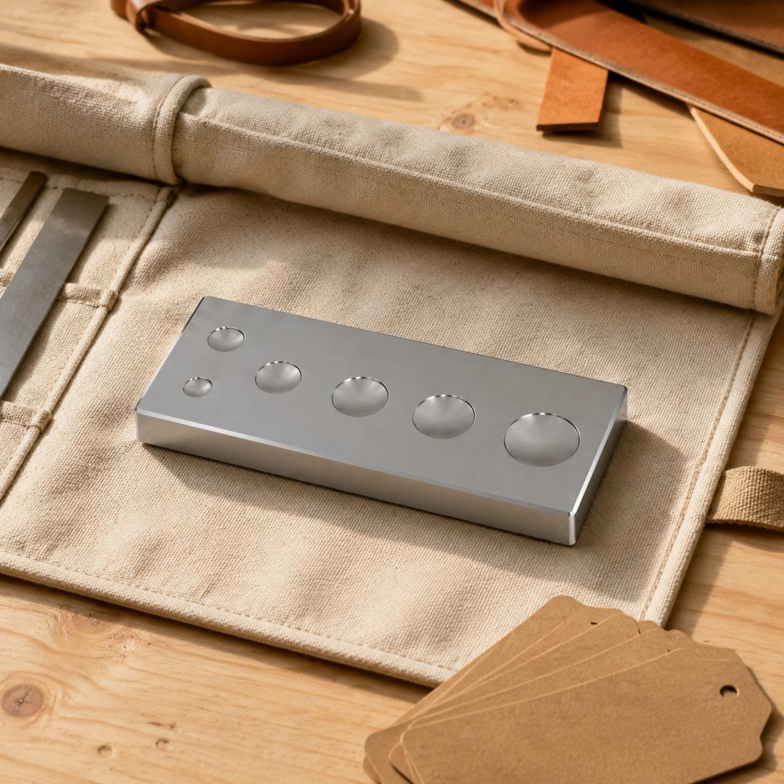 Snap Rivet Tool Set DIY Leathe - огляд і ціна Leatherworker Block