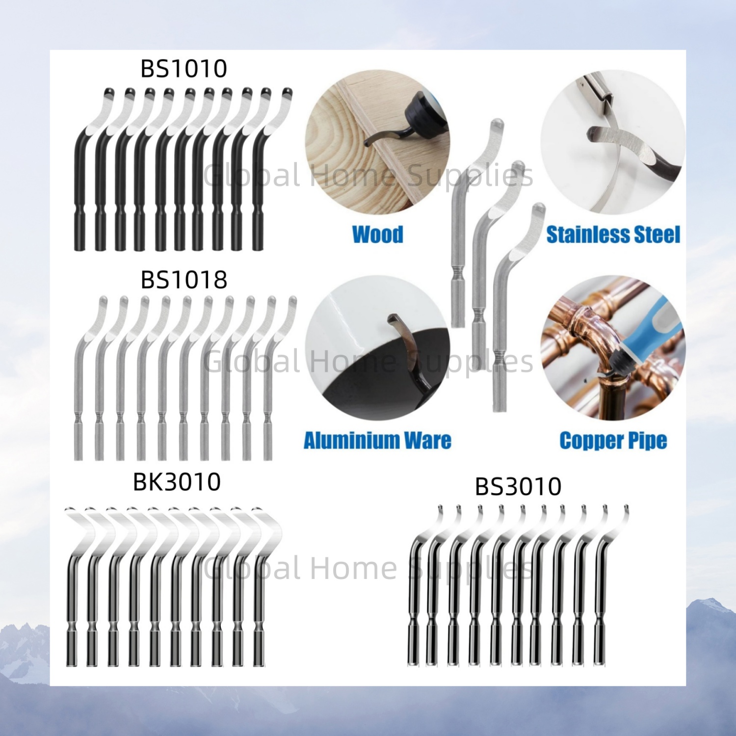 10PCS Deburring Blades BS1010  - огляд і ціна Swivel Knife Tool