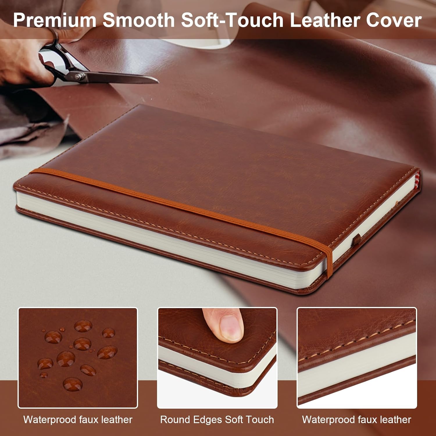 6 Pack Lined Journal Notebooks - огляд і ціна Leatherwork Journal