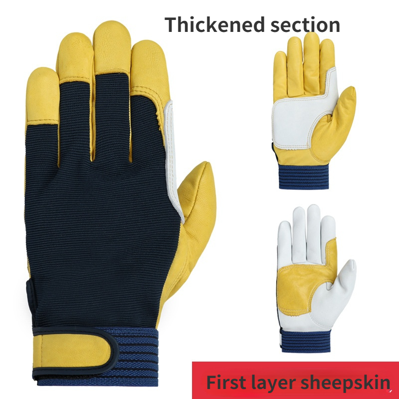 Work Gloves Sheepskin Driver S - огляд і ціна Leatherwork Repairs