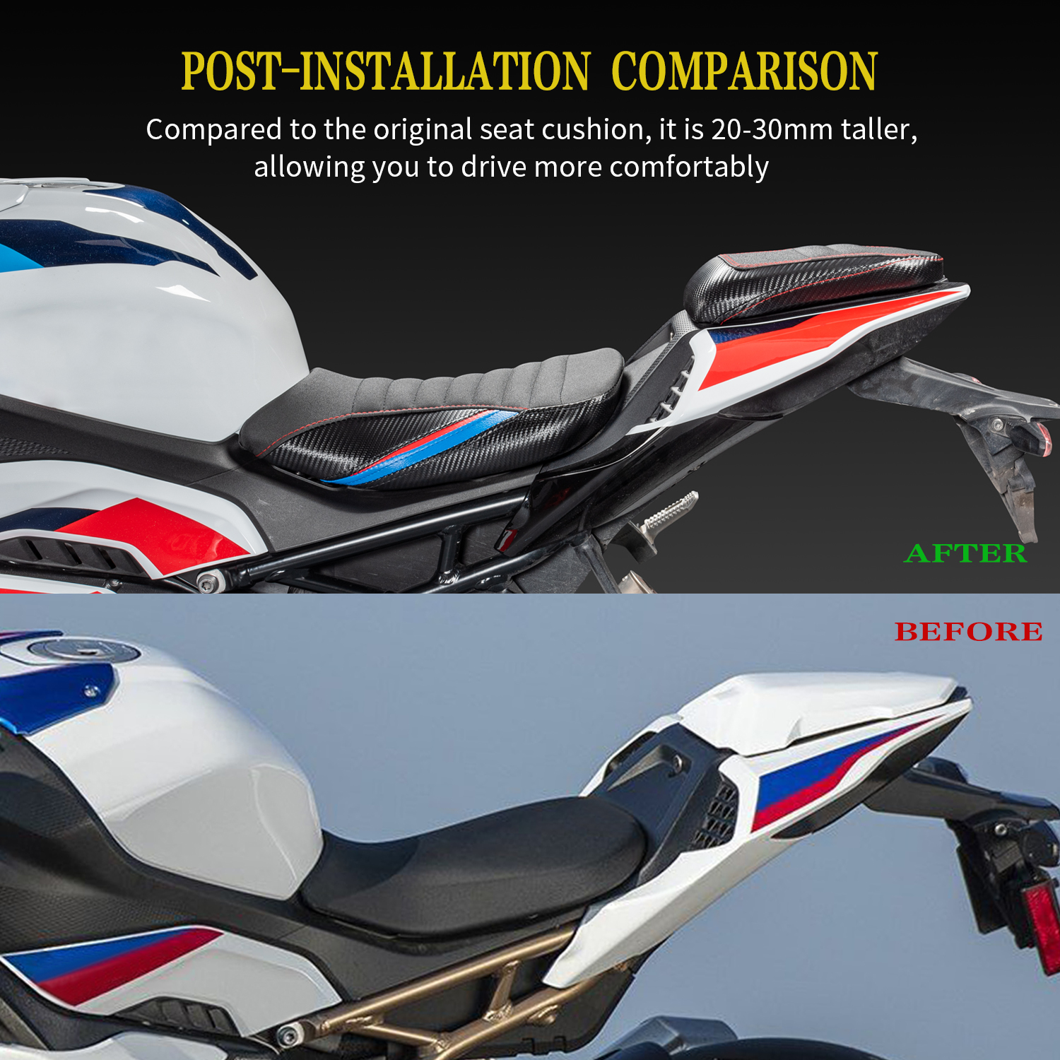 For S1000RR Front Rider Rear S - огляд і ціна Leather Workbench