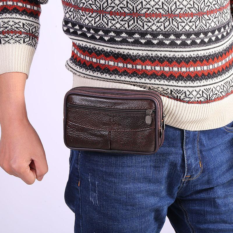 1PC Leather Hand Bags For Men  - огляд і ціна Leatherwork Wallet