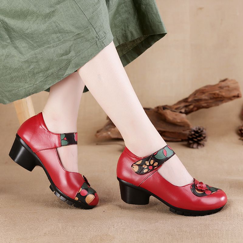Wedges women luxury high quali - огляд і ціна Leather Work Heels