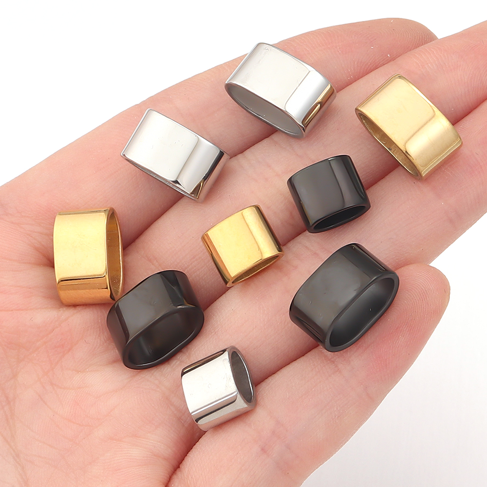 6pcs Flat Stainless Steel Tube - огляд і ціна Leatherwork Diy