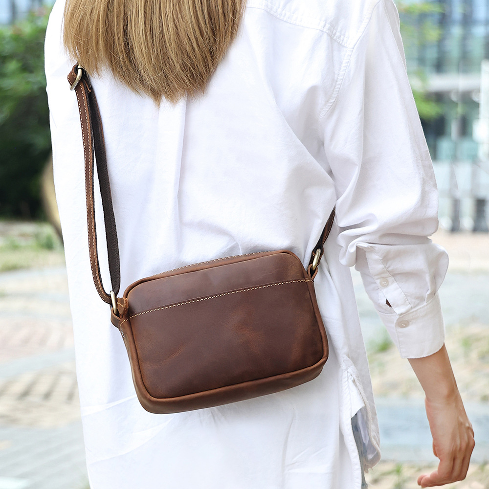 Luxury Genuine Cowhide Messeng - огляд і ціна Vintage Leatherwork
