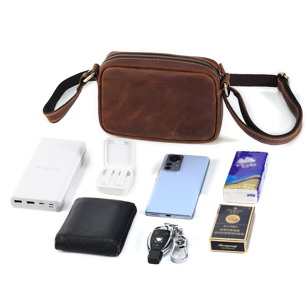 Luxury Genuine Cowhide Messeng - огляд і ціна Vintage Leatherwork