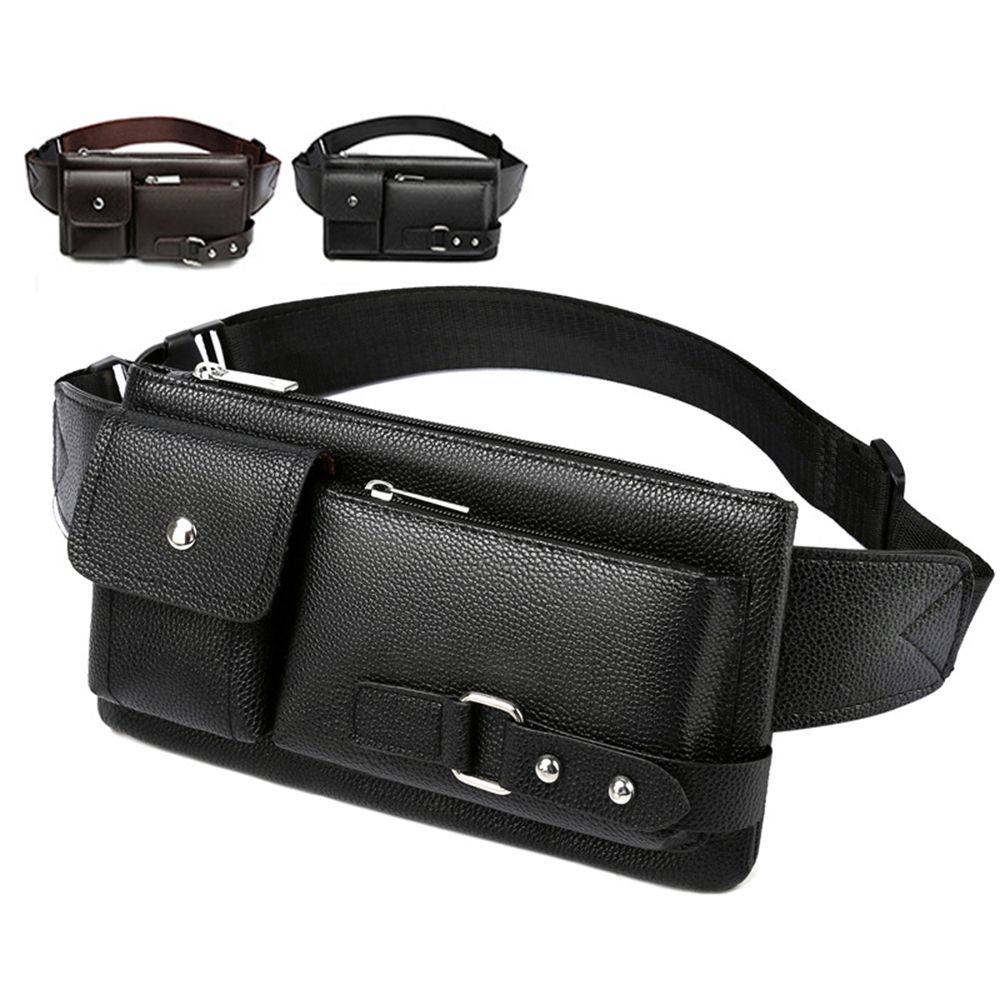 Fashion Men Women Waist Bag Ca - огляд і ціна Leatherwork Wallet