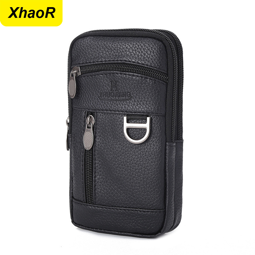 Men Waist Bag Mobile Phone Bag - огляд і ціна Leatherwork Wallet