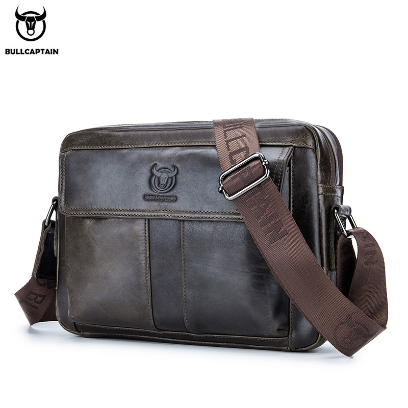 BULLCAPTAIN Genuine Leather Me - огляд і ціна Leather Work Handbag
