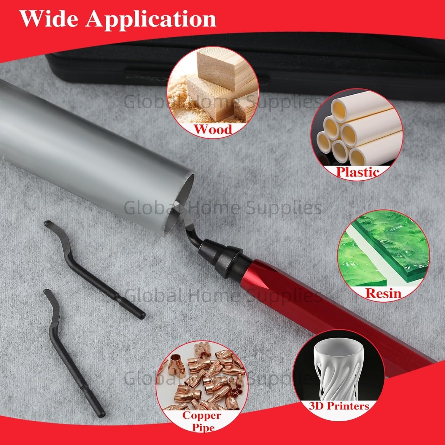 Deburring Tool Set RB1000 with - огляд і ціна Swivel Knife Tool