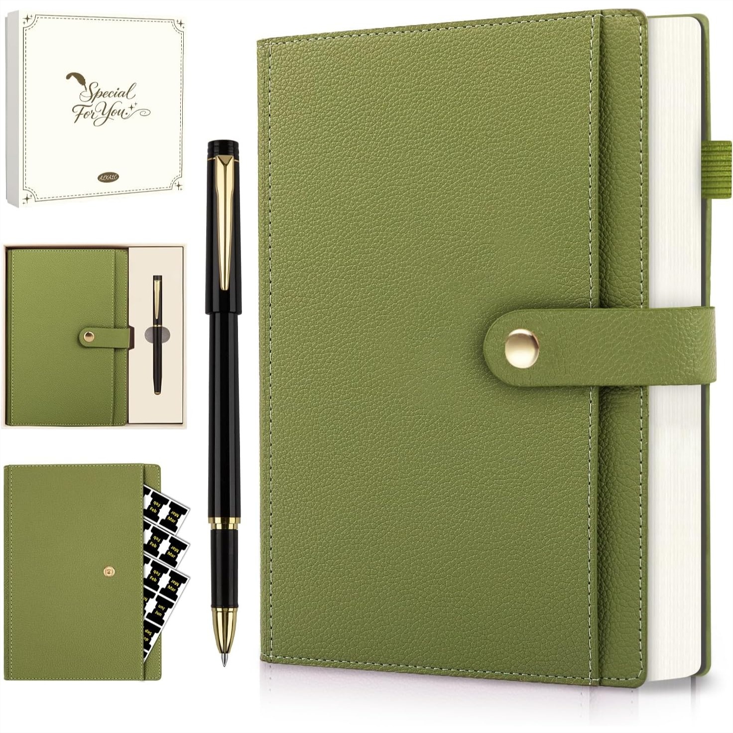 A5 Lined Leather Journal Noteb - огляд і ціна Leatherwork Journal