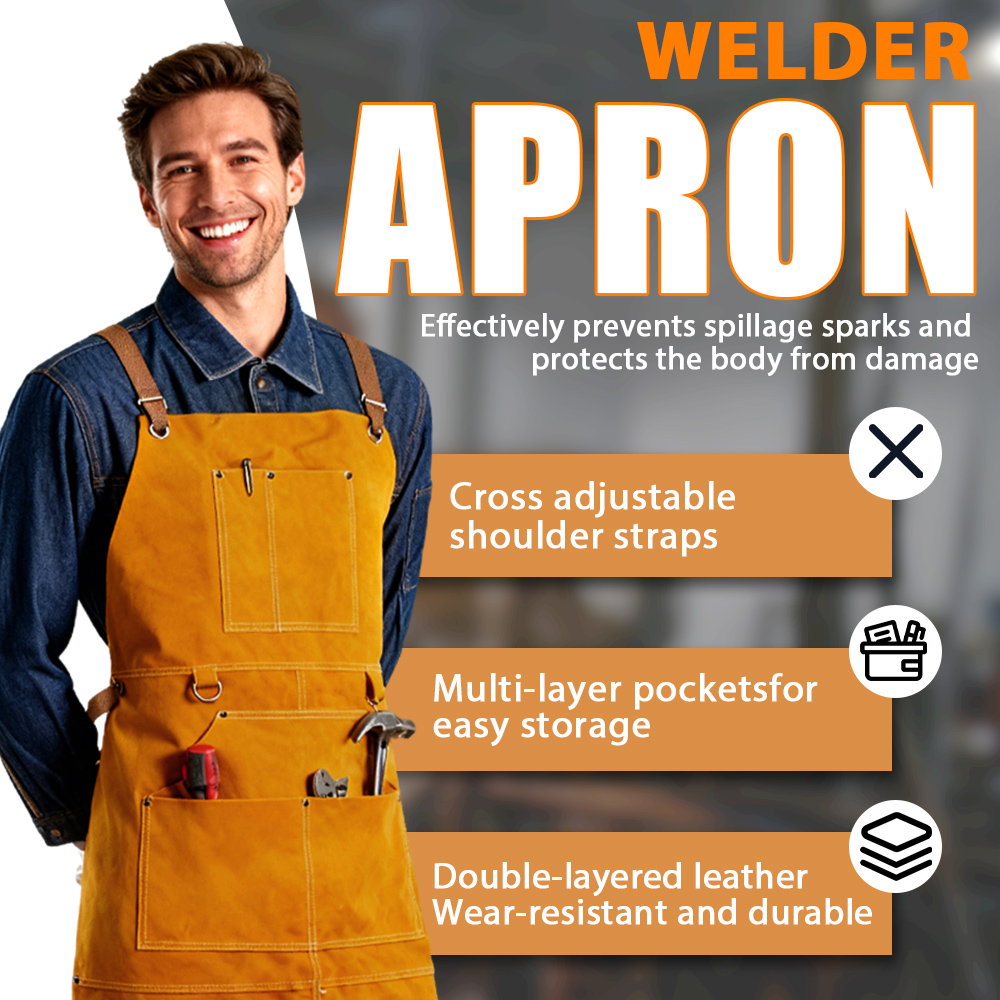 Oxhide Leather Welding Apron C - огляд і ціна Leatherwork Repairs
