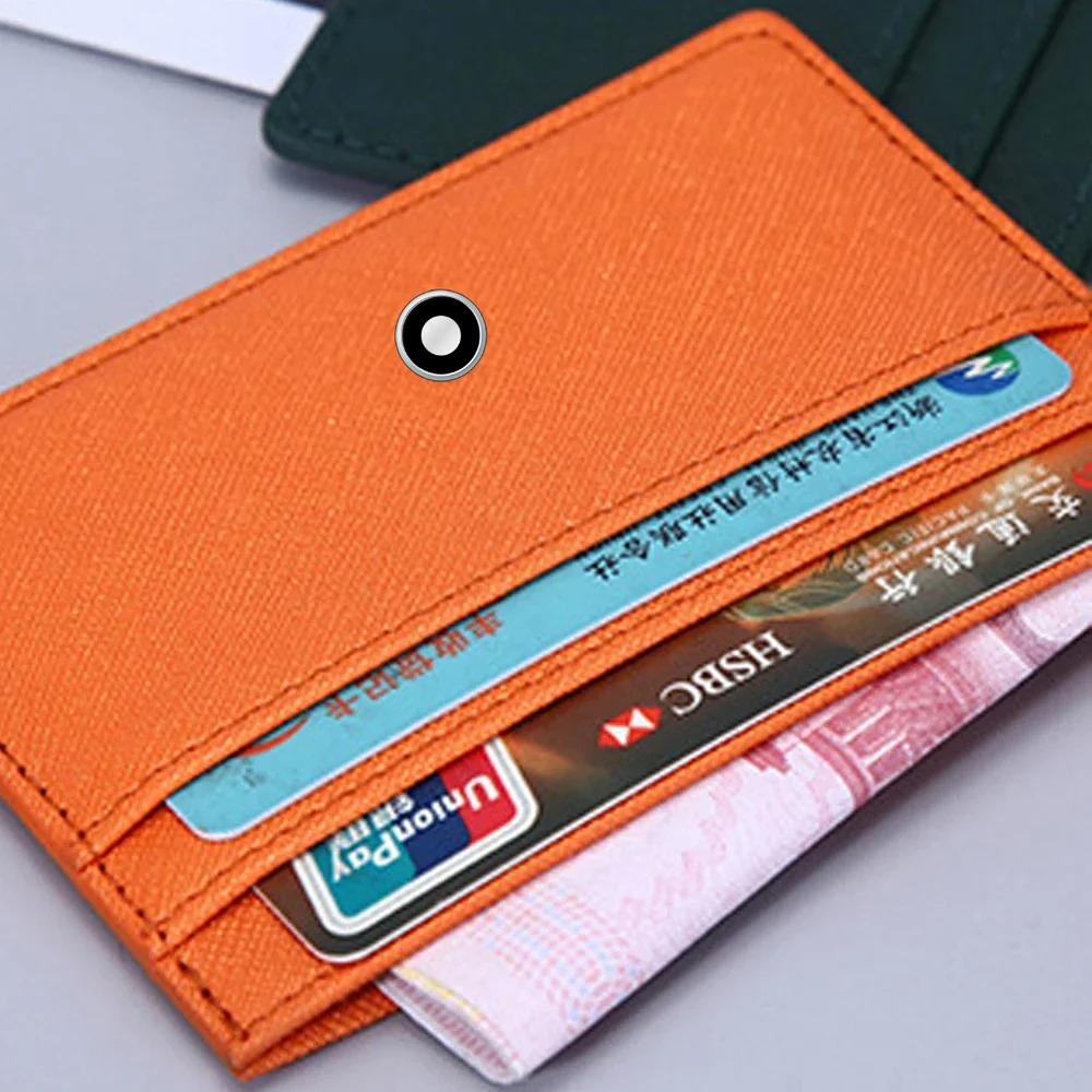 Minimalist Women Men Leather S - огляд і ціна Leatherwork Wallet