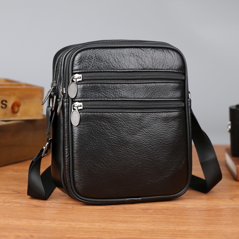 Men's Shoulder Messenger Bag C - огляд і ціна Leather Work Handbag