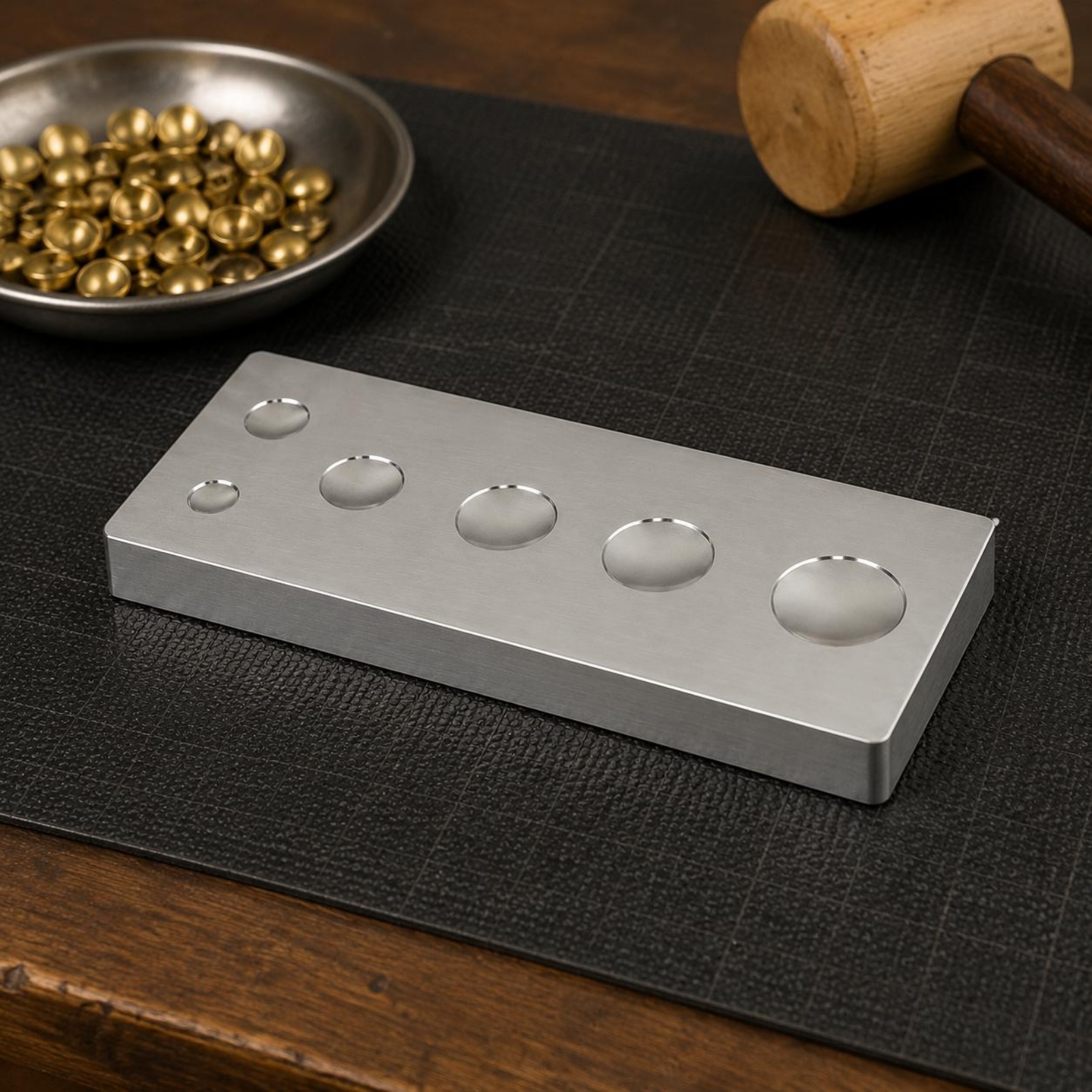 Snap Rivet Tool Set Multi-Use  - огляд і ціна Leatherworker Block