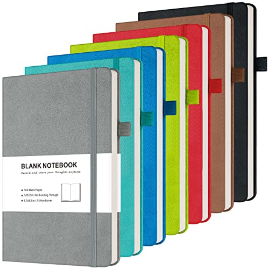 Blank Journal Notebook, 7 Pack - огляд і ціна Leatherwork Journal