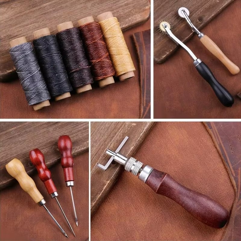 Leather Craft Tool Kit Leather - огляд і ціна Leatherwork Repairs