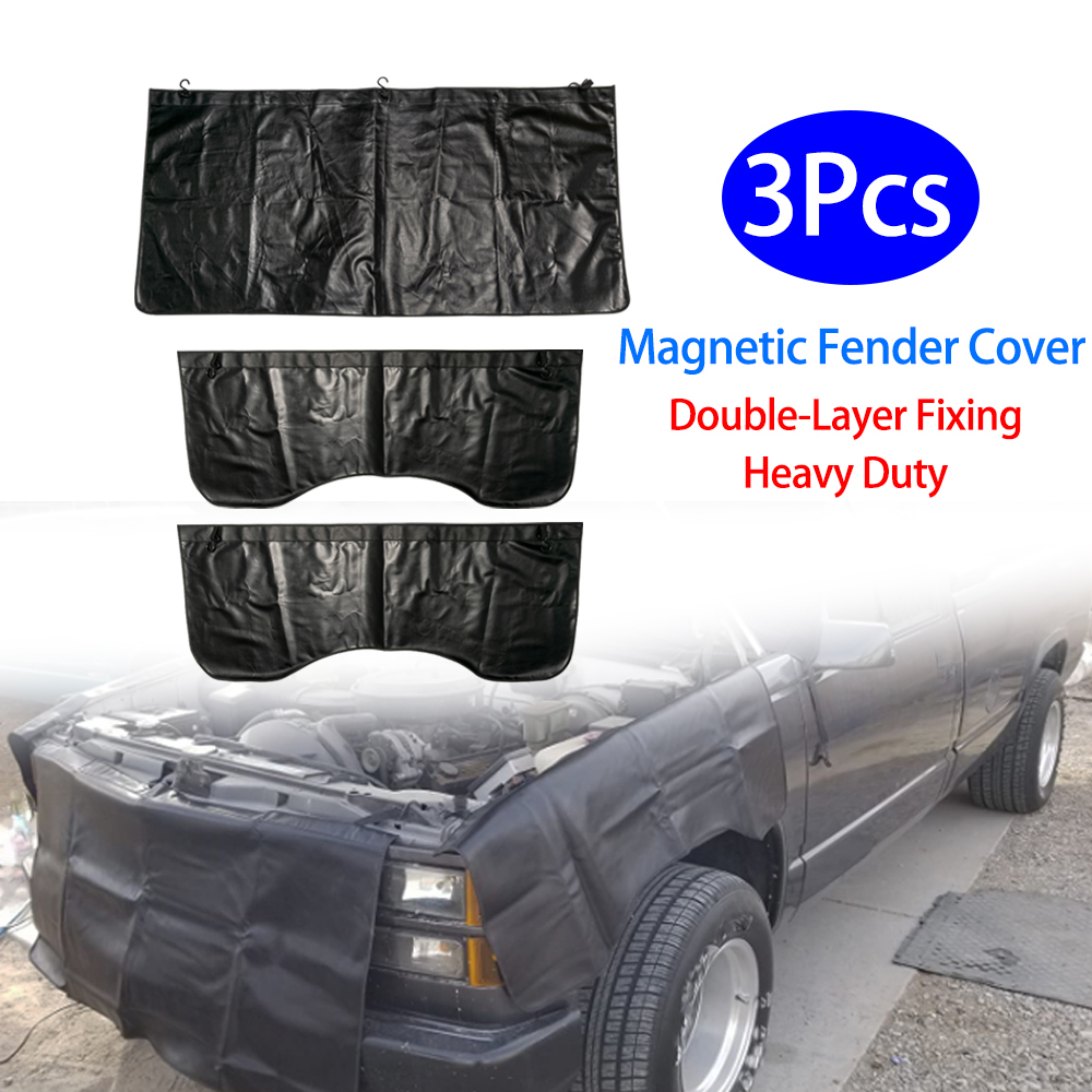 3 PCS/set Magnetic Fender Cove - огляд і ціна Leatherwork Repairs