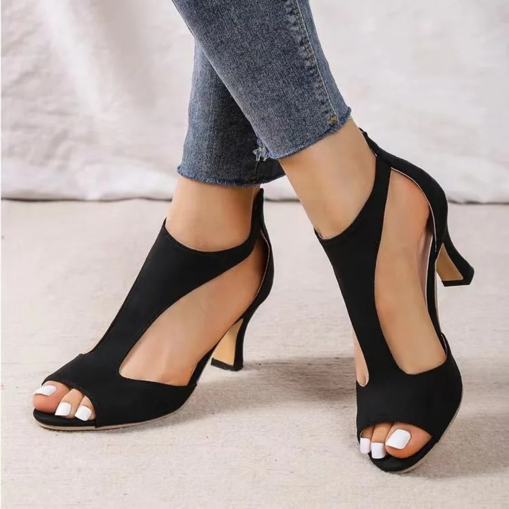 2026 Summer New Brushed Leathe - огляд і ціна Leather Work Heels
