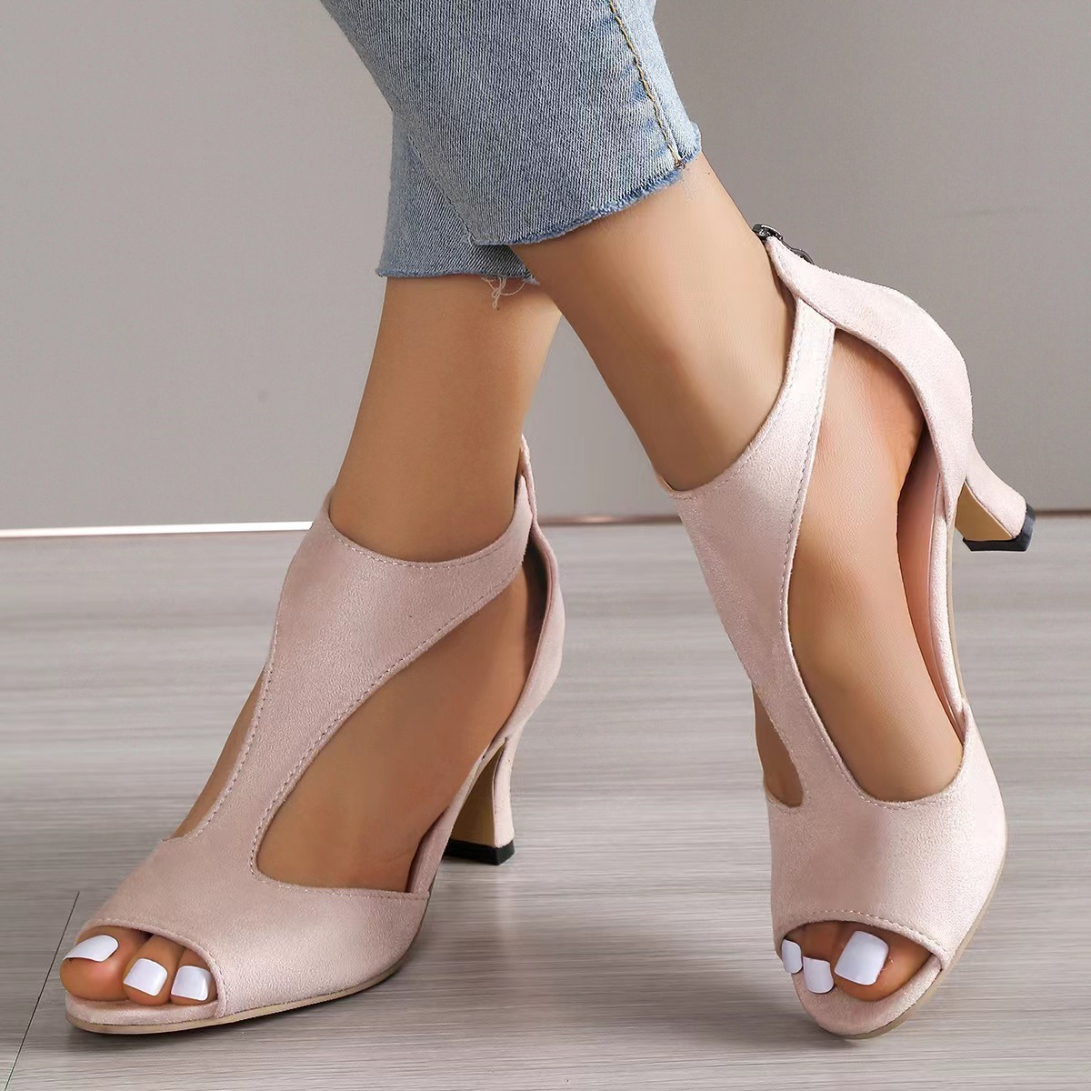 2026 Summer New Brushed Leathe - огляд і ціна Leather Work Heels