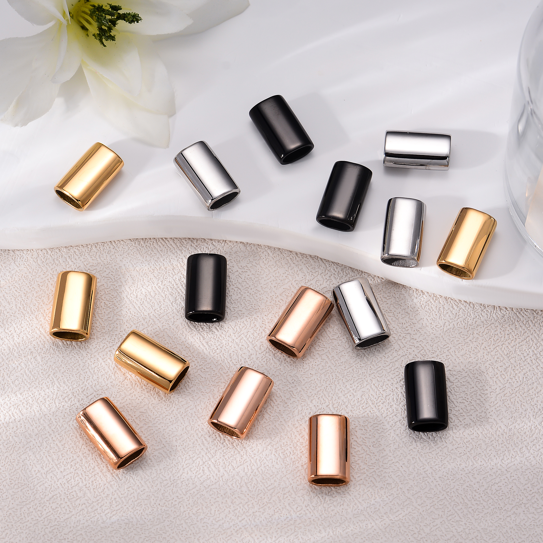 6PCS Stainless Steel Charm Sli - огляд і ціна Leatherwork Diy