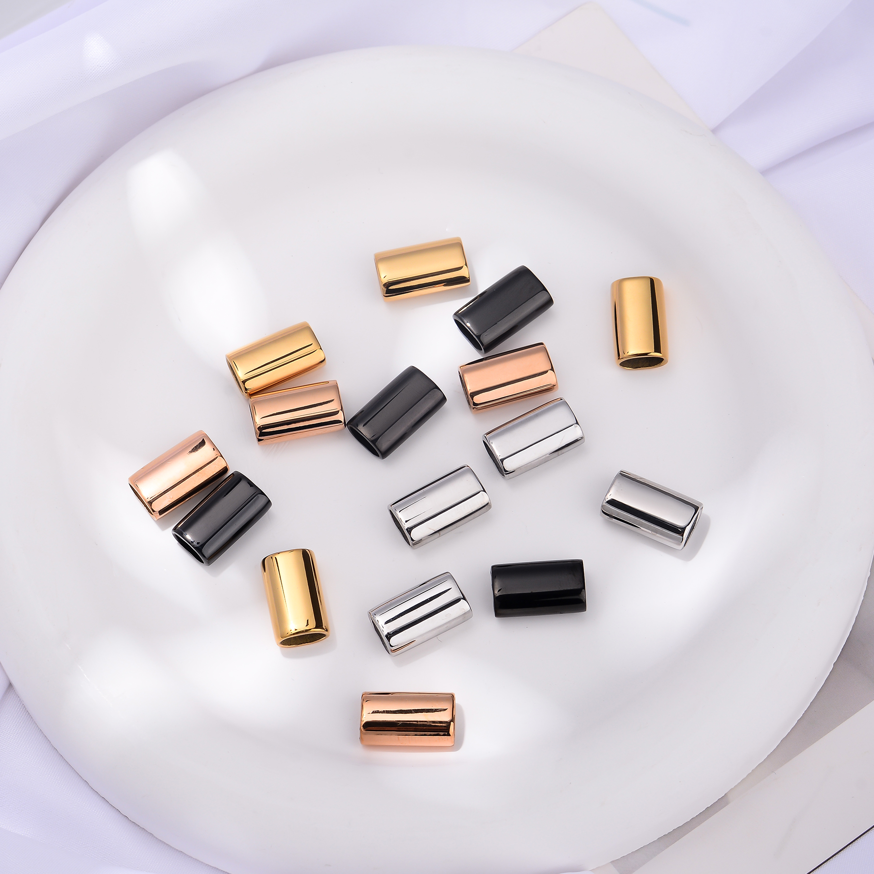 6PCS Stainless Steel Charm Sli - огляд і ціна Leatherwork Diy