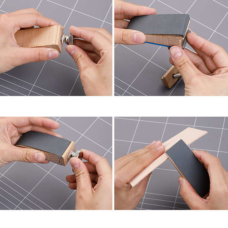 DIY Leatherworking Edging Tool - огляд і ціна Leatherworker Block