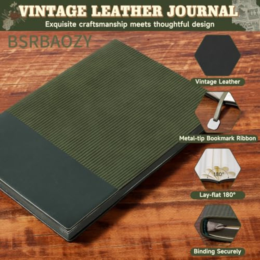 Lined Journal Notebook for Wor - огляд і ціна Leatherwork Journal