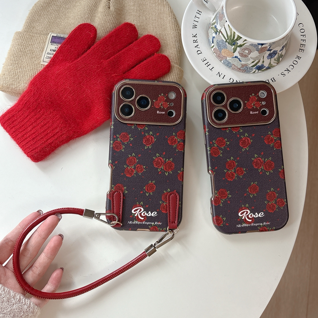 Retro Oil Painting Red Rose Ar - огляд і ціна Leatherwork Drawing
