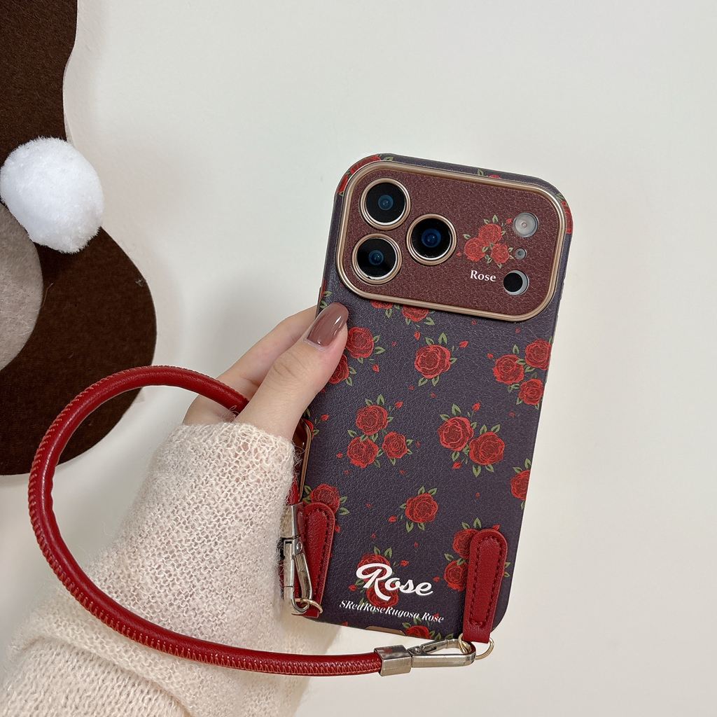Retro Oil Painting Red Rose Ar - огляд і ціна Leatherwork Drawing