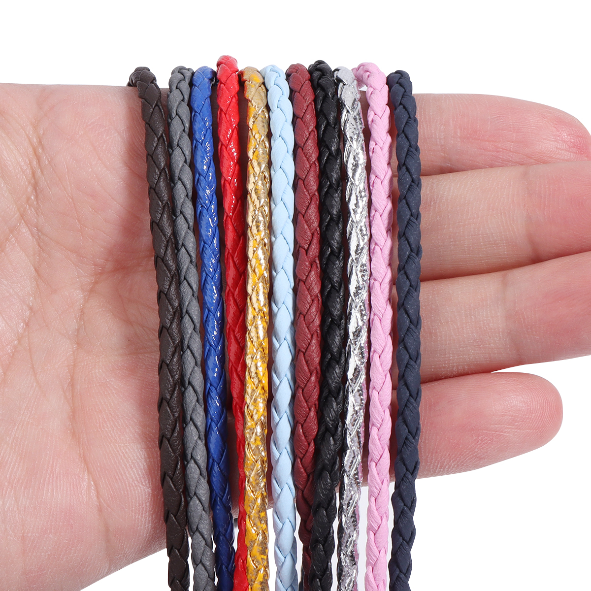 10Yards 3mm Braided Genuine Le - огляд і ціна Leatherwork Diy