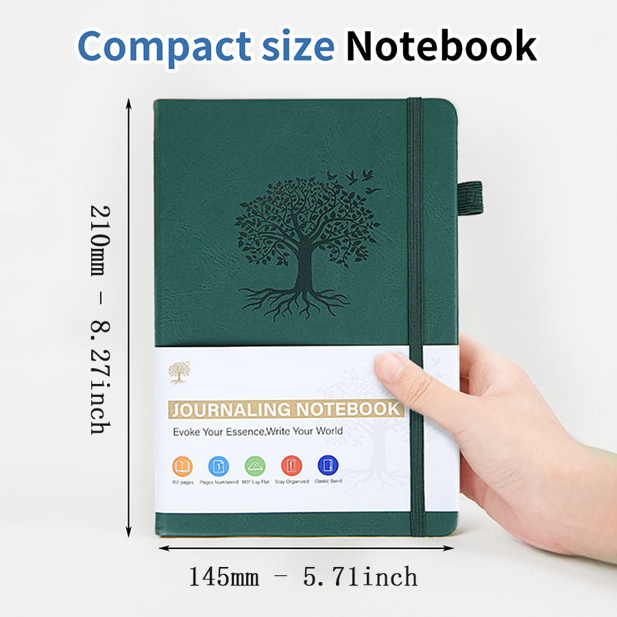 Lined Diary Notebook,Hardcover - огляд і ціна Leatherwork Journal
