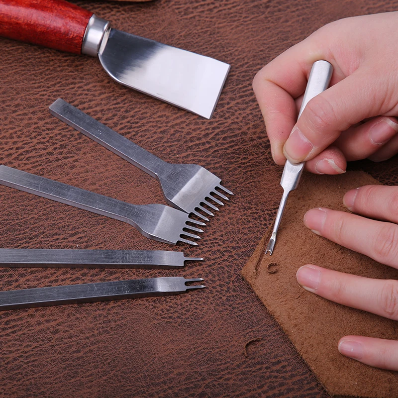 KRABALL Leather Craft Tool Kit - огляд і ціна Leatherwork Repairs