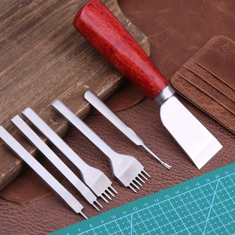 KRABALL Leather Craft Tool Kit - огляд і ціна Leatherwork Repairs