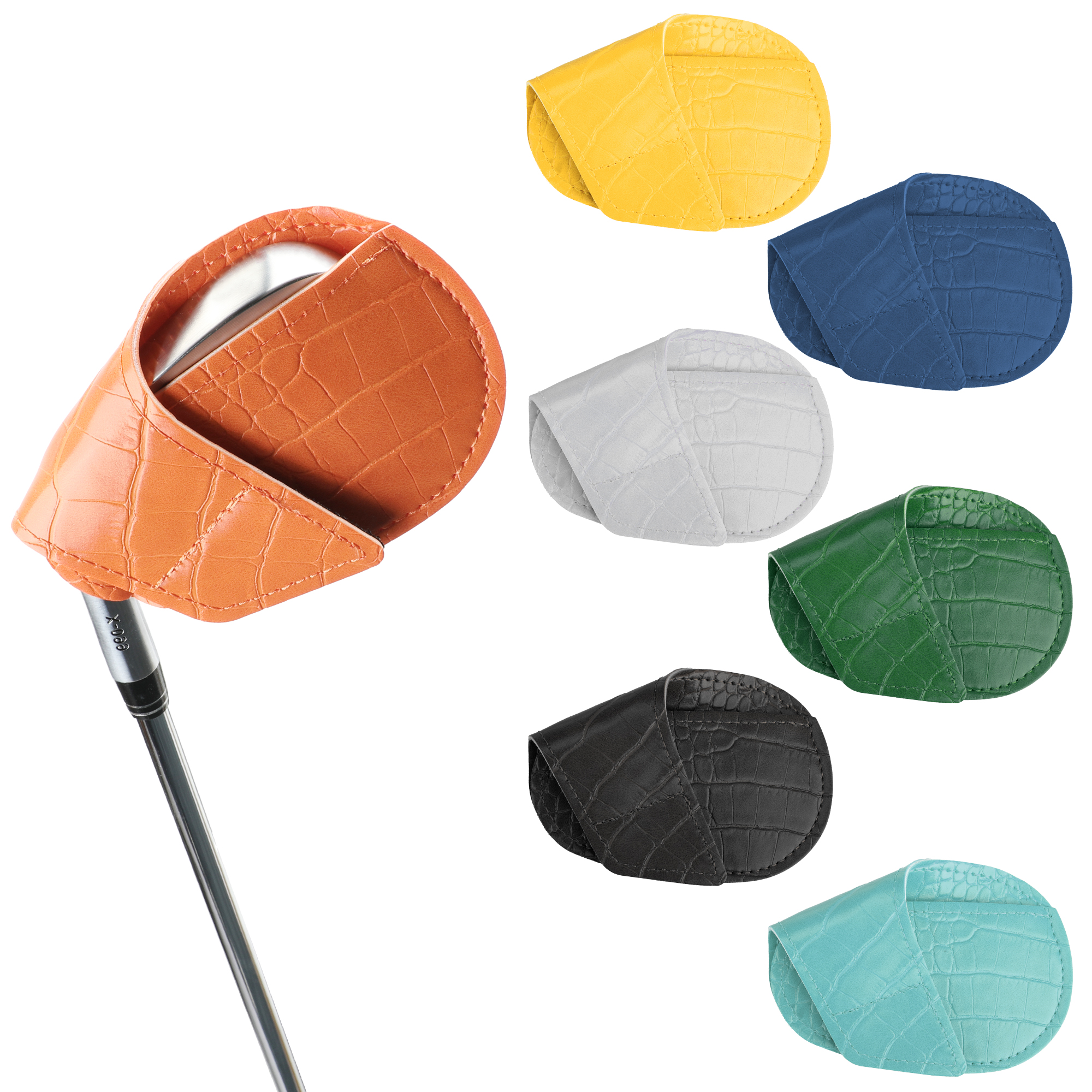 10Pcs Golf Iron Head Covers Cr - огляд і ціна Leatherwork Drawing