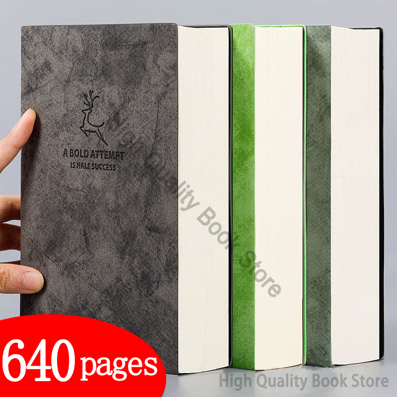 Super Thick Blank Book,80gsm,3 - огляд і ціна Leatherwork Journal
