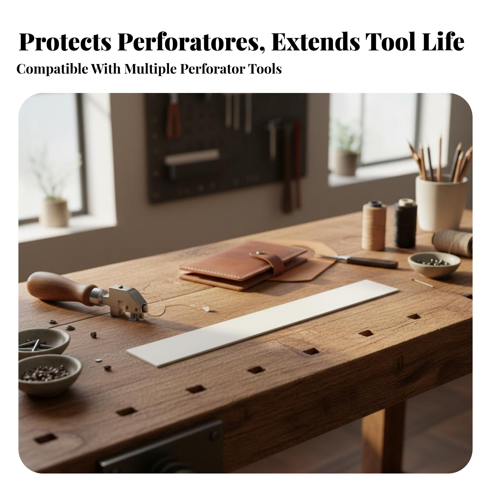 Leather Perforate Backing Bloc - огляд і ціна Leatherworker Block
